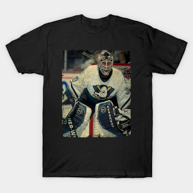 Dominic Roussel - Mighty Ducks of Anaheim, 1999 T-Shirt by Momogi Project